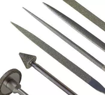 diamond coated files and diamond tools