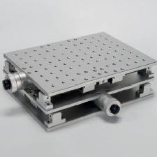X-Y table for laser marking
