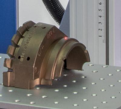 laser marking metal