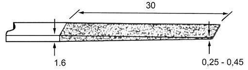 tapered needle files